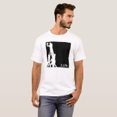 ラグビーの上昇 Tシャツ (正面フル)