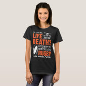 ラグビーの死 Tシャツ (正面フル)