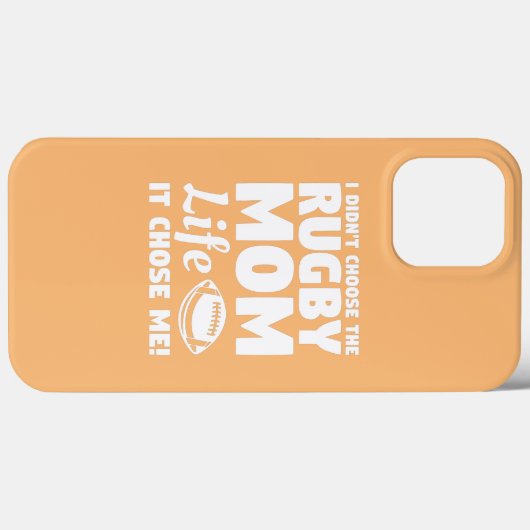 ラグビーの母の人生を選ばなかった Case-Mate iPhoneケース (裏面 (横))