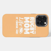 ラグビーの母の人生を選ばなかった iPhoneケース (裏面横)