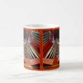 ラグビーの通りの管器官、クライストチャーチ コーヒーマグカップ (中央)