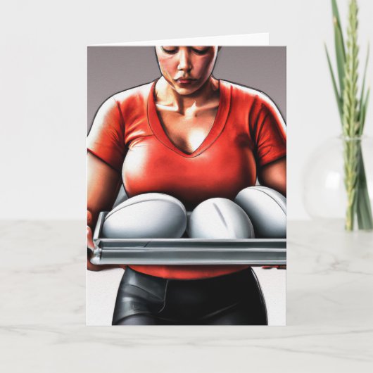 ラグビーはグリーティングカードで提供 シーズンカード (正面)