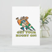 ラグビーを入れる 招待状 (スタンド正面)