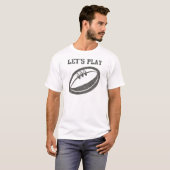 ラグビーを遊ぼう Tシャツ (正面フル)