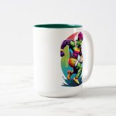 ラグビーウォリアー二音マグカップ ツートーンマグカップ (正面右)