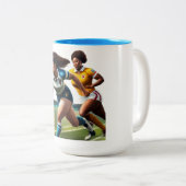 ラグビーウォリアー二音マグカップ ツートーンマグカップ (正面右)