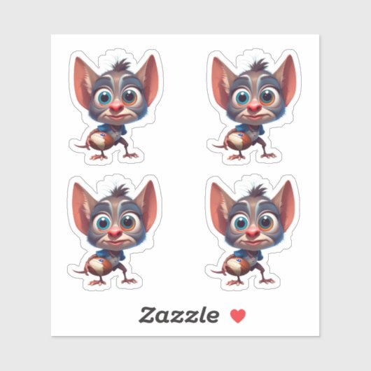 ラグビーカスタムクリーチャーのビニールのシール シール (シート)