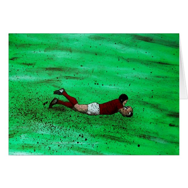 ラグビーカード (正面横)