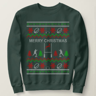 ラグビークリスマスジャンパー スウェットシャツ