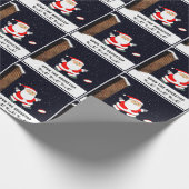 ラグビークリスマスラッピング紙 ラッピングペーパー (角)