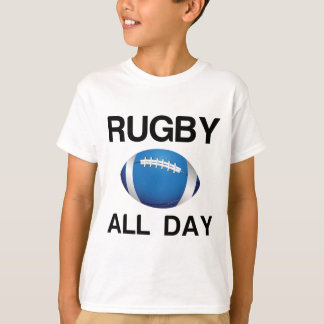 ラグビーゲーム終日 Tシャツ