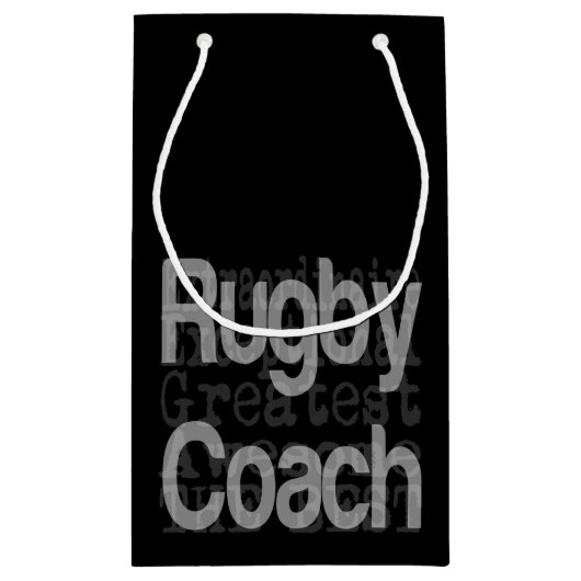 ラグビーコーチエクソナレスモール抱き枕 スモールペーパーバッグ (裏面)