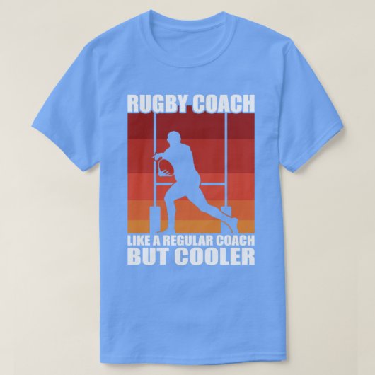 ラグビーコーチ Tシャツ (デザイン正面)