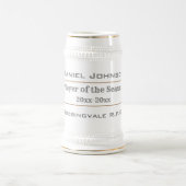 ラグビーサッカークラブ選手表彰 ビールジョッキ (中央)