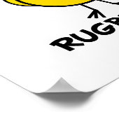 ラグビーシック ポスター (角)