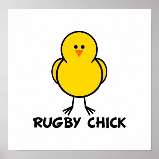 ラグビーシック ポスター (正面)