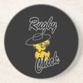 ラグビーシック#4 コースター (正面)