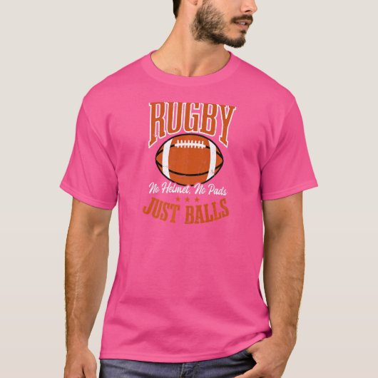ラグビージャストボールラグビー Tシャツ (正面)