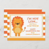 ラグビーストライプパーソナライズされたのバレンタインカード ポストカード (正面/裏面)