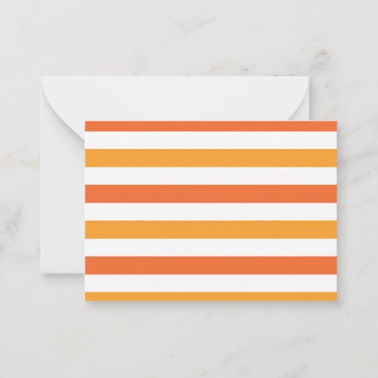 ラグビーストライプビーズライオンバレンタイン教室カード ノートカード (裏面)