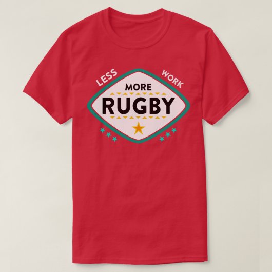 ラグビースポーツギフト Tシャツ (デザイン正面)