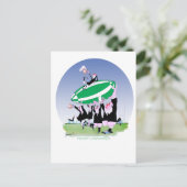 ラグビーハッカ3応援，トニー・フェルナンデス ポストカード (スタンド正面)