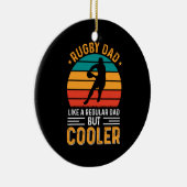 ラグビーパパ セラミックオーナメント (右)