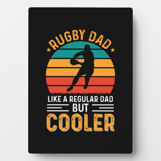 ラグビーパパ フォトプラーク (正面)