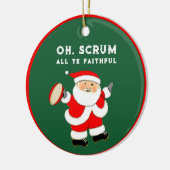 ラグビーパーソナライズされたビー2023収集可能 セラミックオーナメント (左)