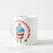 ラグビーヒーローズマグ コーヒーマグカップ (正面左)