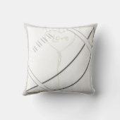 ラグビーフットボール枕 クッション (裏面)