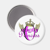 ラグビープリンセス マグネット (正面/裏面)