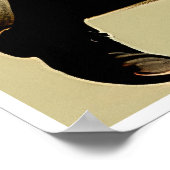 ラグビープレーヤースケッチ – アートプリント ポスター (角)