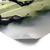 ラグビープレーヤーズアートプリント ポスター (角)