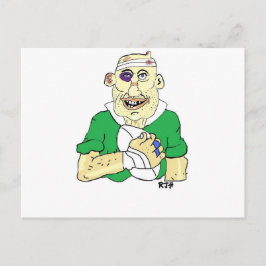 ラグビープレーヤー ポストカード