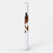 ラグビーベースボールスポーツを追加する名前の少年の子供の男性のギフト Case-Mate iPhoneケース (裏面/右)