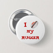 ラグビーボタン2 缶バッジ (正面&裏面)