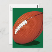 ラグビーボール ポストカード (正面/裏面)