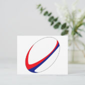 ラグビーボール ポストカード (スタンド正面)