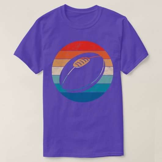 ラグビーボール Tシャツ (デザイン正面)