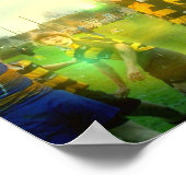 ラグビーマッチのポスター ポスター (角)