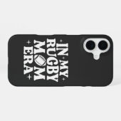 ラグビーママ時代 ホワイトラグビー iPhone 16ケース (裏面横)