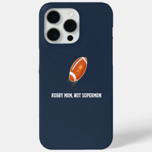 ラグビーママ、スーパーママじゃない"ラグビー好き iPhone 15 PRO MAXケース