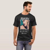 ラグビーユニセックスアザ – Rugby Tシャツ (正面フル)
