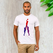 ラグビーラインアウトメンズTシャツ Tシャツ