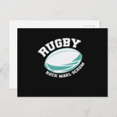 ラグビーラック・モール・スクラムサッカースポーツ ポストカード (正面/裏面)