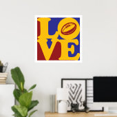 ラグビーラブ ポスター (ホームオフィス)