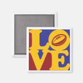 ラグビーラブ マグネット (正面/裏面)