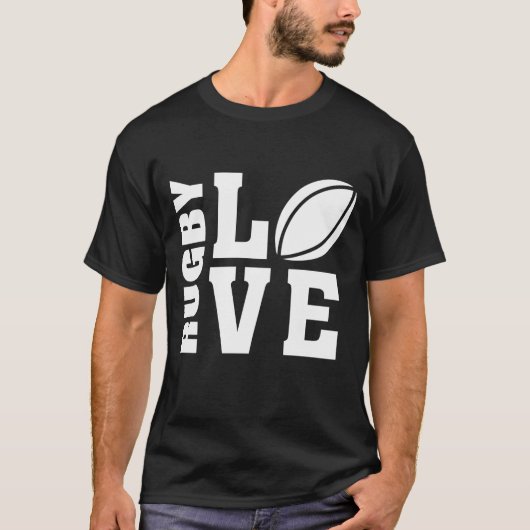 ラグビーラブ Tシャツ (正面)