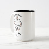 ラグビーレフェリーツートーンマグカップ ツートーンマグカップ (正面左)